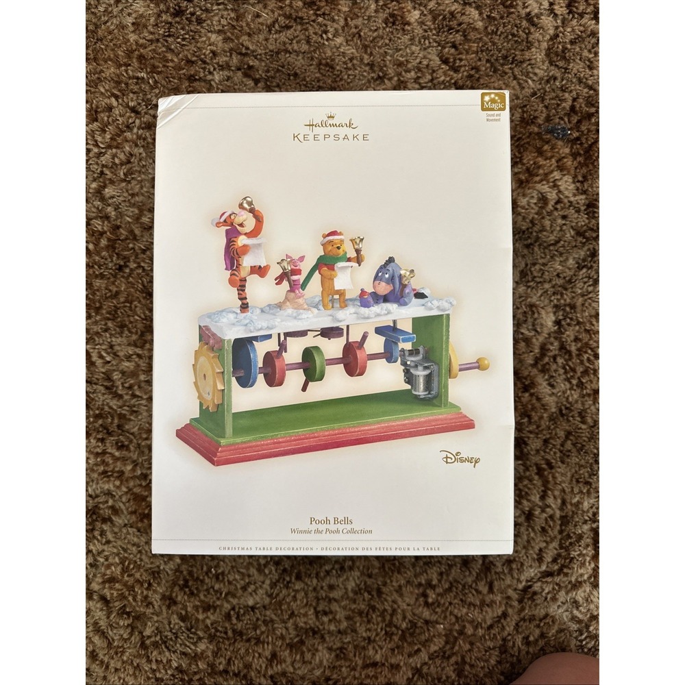 Hallmark Keepsake Disney Winnie the Pooh Collection Pooh Bells‎ 2006 Decoration